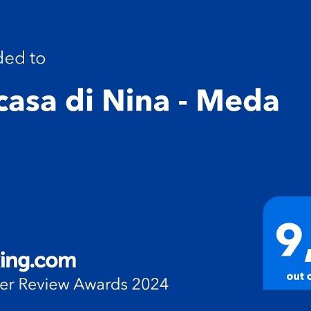 La Casa Di Nina - Meda Apartment Bagian luar foto